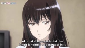 Joshi Ochi!: 2-kai kara Onnanoko ga Futte Kita!? Episode 2 Subtitle Indonesia