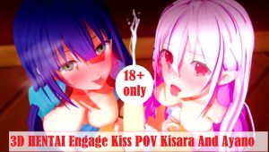 3D HENTAI Engage Kiss POV Kisara And Ayano Yuugiri NekoPoi
