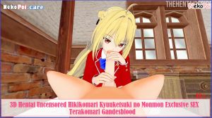 3D Hentai Uncensored Hikikomari Kyuuketsuki no Monmon Exclusive SEX Terakomari Gandesblood NekoPoi