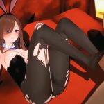 3D HENTAI Uncen Fifth Degree Of Friendship Nakano Miku Cosplay Ecchi Bunny Girl By Peh-koi NEKOPOI